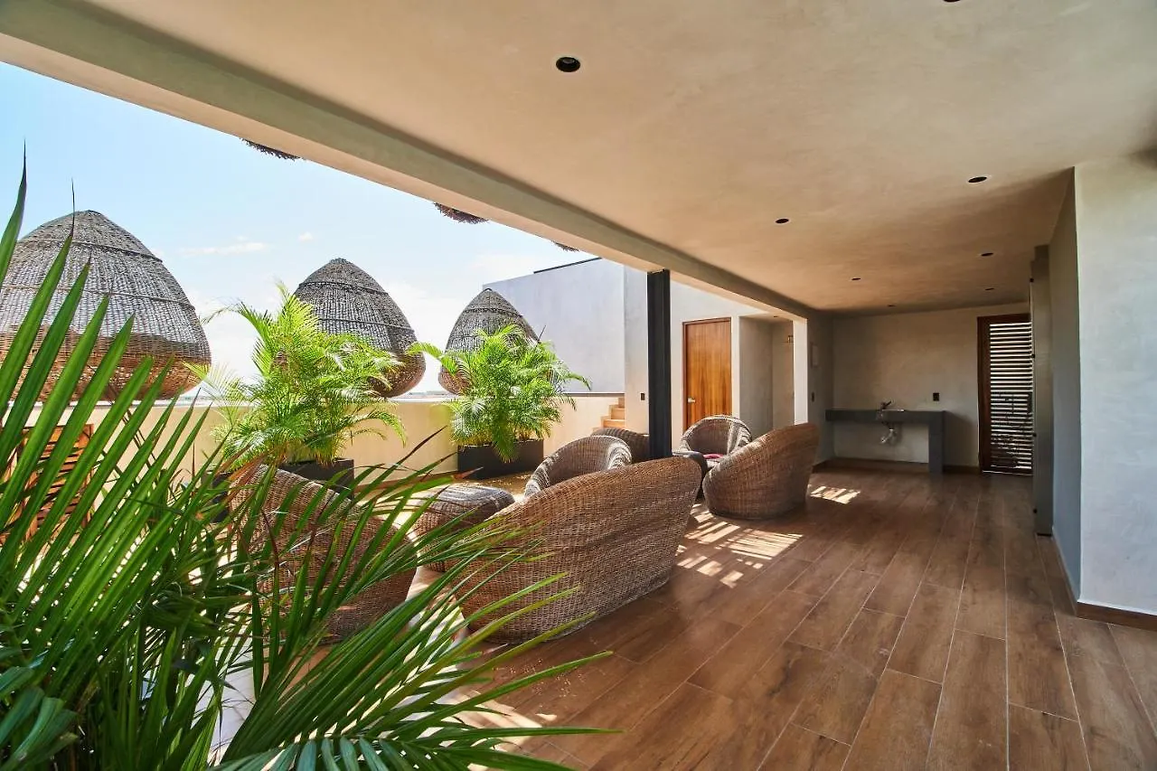 Elegant Trendy Apartment In Tulum With Infinity Pool, Breathtaking Jungle View & Bottle Of Wine Per Stay Mexique